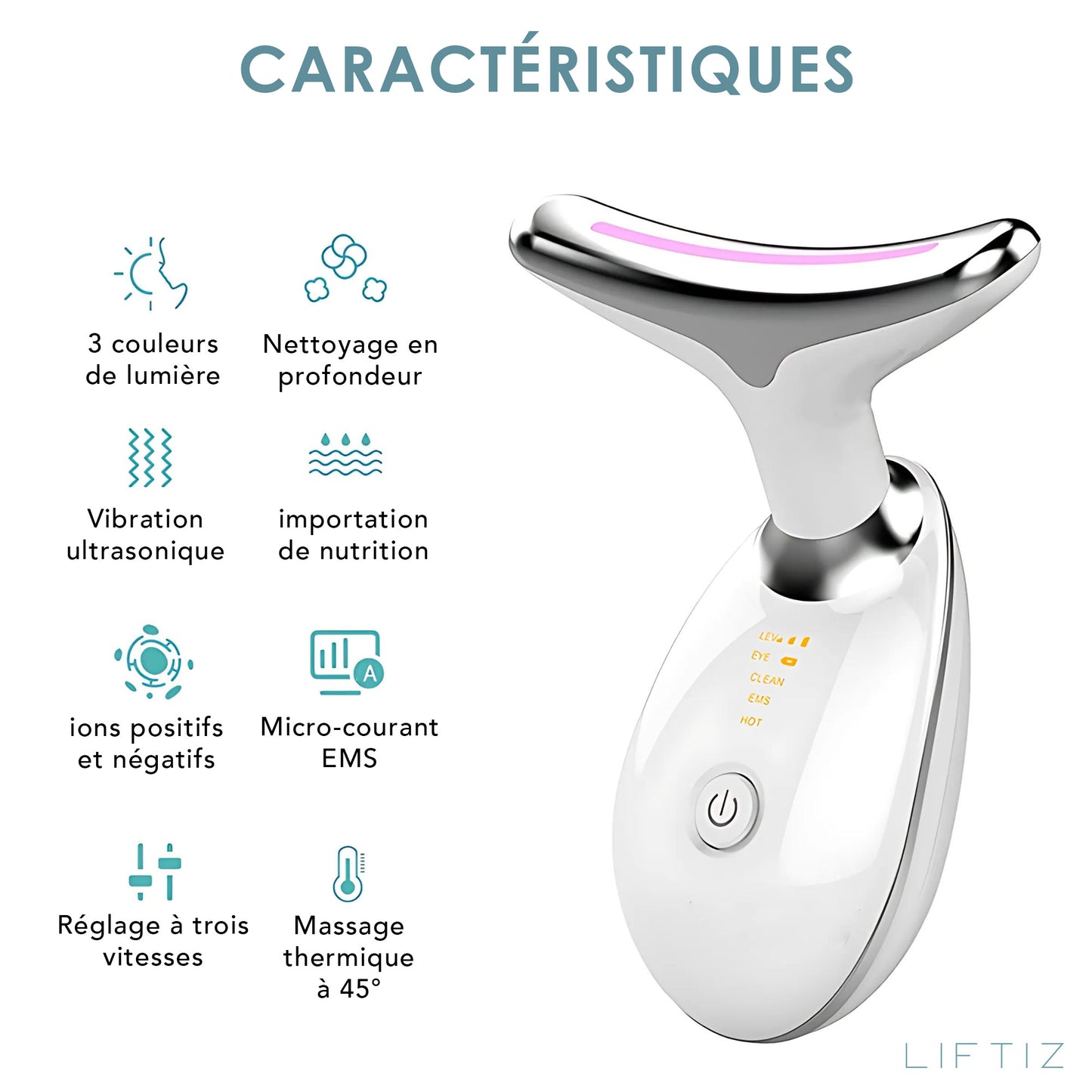 LIFTIZ™ | Appareil de lifting du visage et du cou