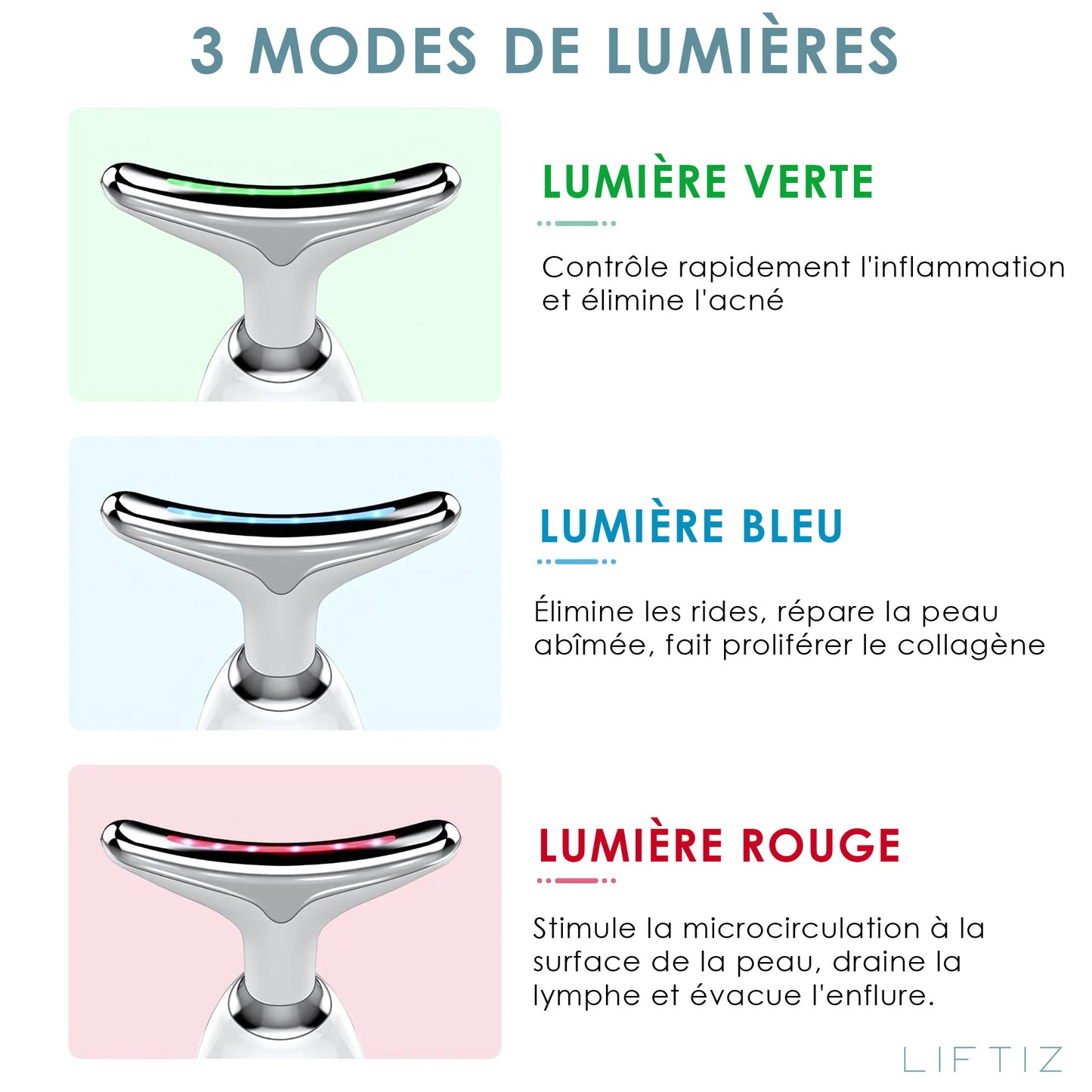 LIFTIZ™ | Appareil de lifting du visage et du cou